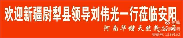 共享发展机遇 实现互利共赢 新疆尉犁县工业园区管委会主任刘伟光莅临安阳企联考察调研