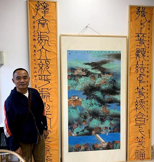 _IBK_5.jpg 中国国际美术家协会副主席、中国国际书法家协会副主席尚甘雨简介——用环保理念书画山水之美