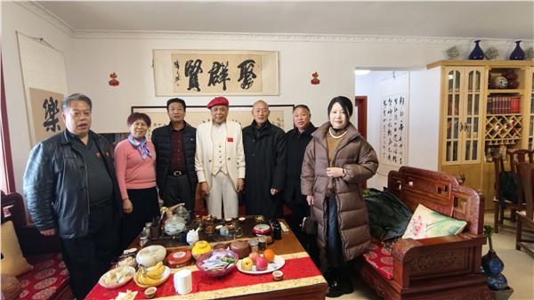 _IBK_1.jpg 中国国际新闻杂志社副社长付庆军接待世界文联主席鹅王章祥福访问河南黄帝内经文化园