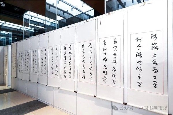 _IBK_9.jpg 解放军南京政治学院原政委、中国国际新闻杂志社、精忠报国杂志社名誉顾问文忠民将军“一统山河壮”书法展在北京台湾会馆成功举办